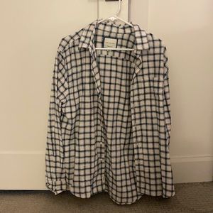 American Eagle Super Soft plaid button up